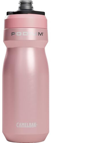 CAMELBAK Podium Insulated Steel 18oz Fahrrad Trinkflasche – Edelstahl 18/8 – doppelwandige Vakuumisolierung – hoher Durchfluss – auslaufsicher – leicht zu reinigen – Petal, Größe: OS