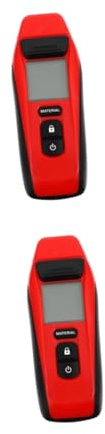 jojofuny 2 Pz tester igrometro umidità casa igrometro digitale moisture meter pianta scanner aria volt rilevatore di perdite d'acqua misuratore di umidità per legna da ardere plastica rosso