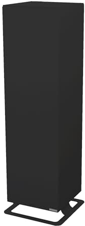Herschel Infrared Select S3 1000W Black Smart Freestanding Infrared Tower Heater - Premium Portable Infrared Heater, Heat From 3 Sides, 30x111cm, 5-Year Warranty, WiFi, Built-In Touch Controls