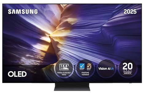 Samsung TV 83 Pulgadas OLED S93F 4K Smart TV con Vision AI, Motion Xcelerator 144Hz y Colores certificados por Pantone