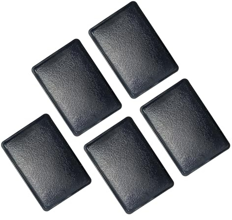 ESTEXO Pfostenkappen Pfosten Abdeckung 4x6 cm Abdeckkappe 5er Set Zaunkappen Anthrazit RAL 7016