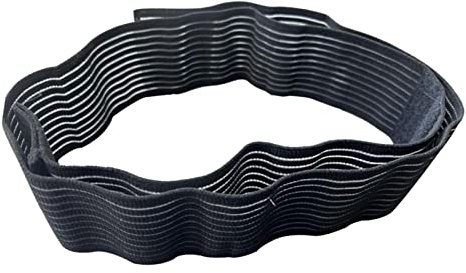 predolo Fascia Pettorale Regolabile, Cintura Elastica per Il Torace, Fascia Stabilizzatrice per Palestra, Nero