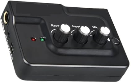 Carte Son Dirigée, Interface De Mixage Audio Echo Externe Avec Effet De Réverbération Bluetooth For Instrumentation De Micro