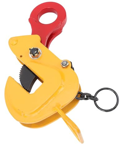 Fafeicy Abrazadera Horizontal Resistente de la Placa 2 Toneladas de Capacidad de Carga Abrazadera de Elevación de la Chapa del Acero con Poco Carbono Industrial