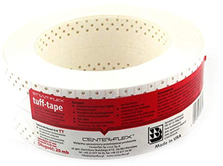 STRAIT-FLEX TUFF-TAPE Eckschiene Trockenbau Gipskarton Fugenband Made in USA 20m