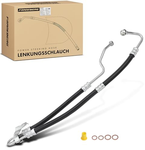 Frankberg Servolenkung Schlauch Benzin Kompatibel mit E90 323 325 330 2004-2011 E91 323 325 330 2004-2010 E92 325 330 2005-2013 E93 325 330 2006-2013 E81 E82 E87 E88 Replace# 32416784331