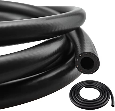Benzinschlauch 3 Meter Kraftstoffschlauch 10mm Innendurchmesser Dieselschlauch Ölschlauch Kraftstoffleitung für Auto Traktor Motorrad kleine Motoren (3m, 10mm ID)