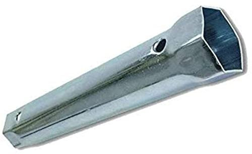 Boxonly Box Spanners Metric Box-end Wrenches Tubular Torque Bar Socket Tap Wrench Extra Long Fitting 8mm-9mm