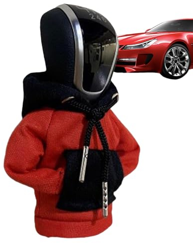 Dubbulon Hoodie-Schalthebelabdeckungen - Car Gear Shift Knob Hoodie | Gangschaltung Hoodie-Abdeckung Modisches Pullover-Design | Staubdichter Schutz Sweatshirt Schaltknauf Hoodie Für Gear Shifter
