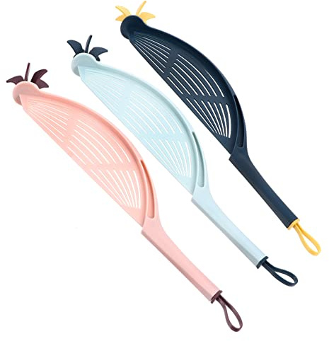 ABOOFAN Égouttoir à Riz Et Légumes 3 Pièces En Pp Solide, Filtre à Débris De Grains Léger, Accessoire Manuel Pour Lavage Et Égouttage Cuisine, Outil Pratique Multifonction Pour Usage Quotidien