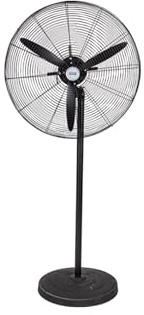 NATALUNA VENTILATORE DA GIARDINO NERO 150W 76x150 CENTIMETRI