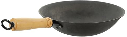 Cabilock Pentole con Design Spesso Padella Wok Fornello Elettrico Padella per Friggere