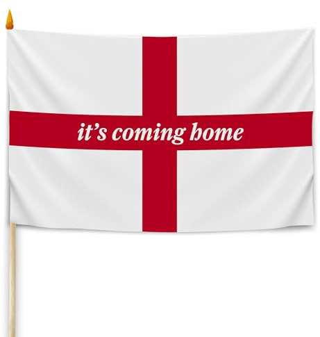 It's Coming Home St. George Flag in Support of Sport Relief