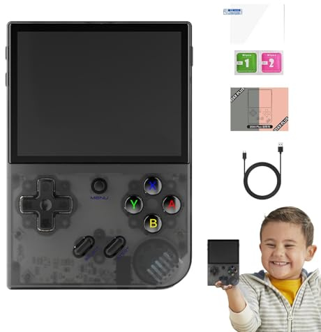 Consola de Juegos portátil Vintage,Consola de Juegos portátil Retro | Consolas de Juegos Retro con Pantalla IPS de 3,5 Pulgadas - Jugador del Juego de WiFi de la Pantalla de 3.5-Inch IPS