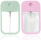 NJCXOLA 2 Piezas Mini Botella de Vidrio para Perfume,Botella Atomizadora de Perfume Reutilizable,Aceites y Agentes Fijadores,Para Líquidos Cosméticos, Muestras de Perfume