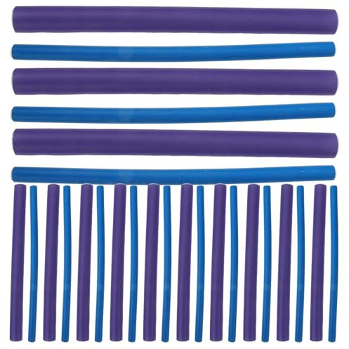FRCOLOR 20stücke Lockenwickler Ohne Hitze Haarwickler Aus Lockenstäbe Für Langes Haar Flexible Lockenwickler Für Kurzes Haar Für Naturlocken