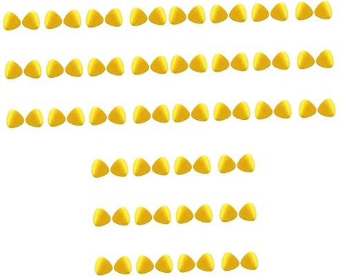 3 Sets 30 Pairs Noise Cancelling Rating Noise Reduction Hearing Reusable Buds Ear Tips Noise Canceling Ear Devices Plastic Yellow