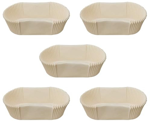 NJTHNTJR 200 Pack Greaseproof Loaf Tin Liners Straight Edge Baking Parchment Paper Non Stick Cake Pans Cake Tin Liner