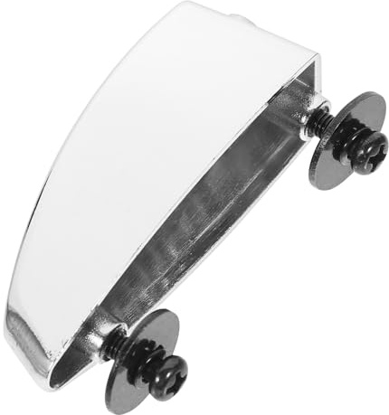 Ersatz Schlagzeughaken 38mm aus Aluminiumlegierung für Auftritte | Leicht, Formstabil und Robust, Silberne Ausführung, für Proben und Bühneneinsätze, Kompakt Tragbar