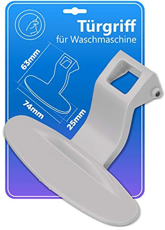 VIOKS Manija de la puerta de la lavadora gris reemplazo para LG 3650ER3002A 3650ER3002B Manija de puerta de plástico - Abrepuertas manija de apertura manija para lavadora puerta y lavadora Accesorios