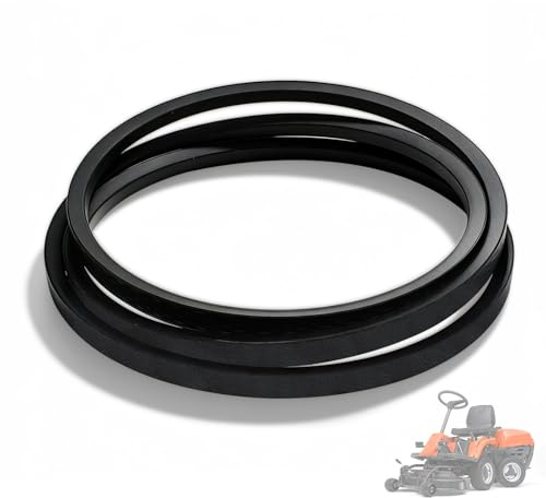 Courroie de tondeuse pour Husqvarna Rider 594977801 - Courroie de tondeuse pour tracteur de pelouse, pièces de rechange pour tondeuse pour Husqvarna Rider 594977801 de l'arbre intermédiaire au système