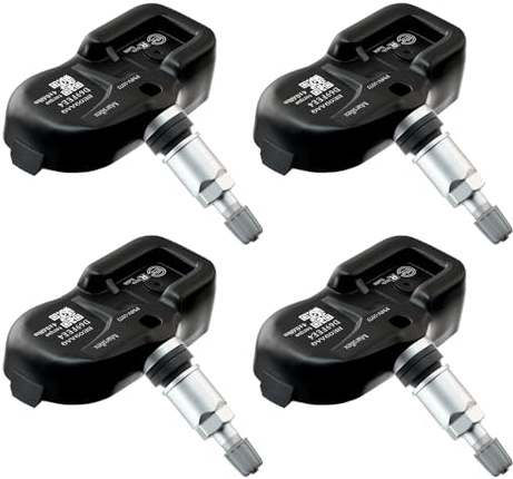 Marsflex TPMS Sensor 42607-33021 Compatible for Toyota Lexus Scion Pontiac, Tire Pressure Monitoring Sensors for Camry Prius Corolla rav4 Scion Yaris Replaces 42607-33011 PMV-107J 315MHz Set of 4