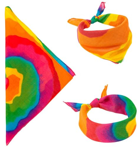 W WIDMANN MILANO Party Fashion - Bandana, 55 x 55 cm, Halstuch, Kopftuch, Accessoire für Kostüme
