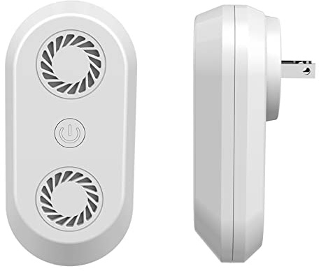 W-Lynn Piccolo Repellente per Topi Elettronico Controllo Repellente Indoor Outdoor Anti Zanzare Insetti Scarafaggi Formiche Roditori Ragni Pulce,White