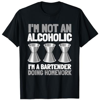 Barman et barkeeper - Jigger Devoirs T-Shirt