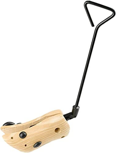 ASEELO Barella per scarpe,Espansore per scarpe in legno massello,strumento espansore per scarpe,larghezza allungata per allargare le scarpe,espansore larghezza del collo del piede per uomini e donne,M