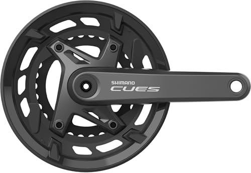 Shimano Cues FC-U6000-2 Kurbelgarnitur Schwarz 170 mm