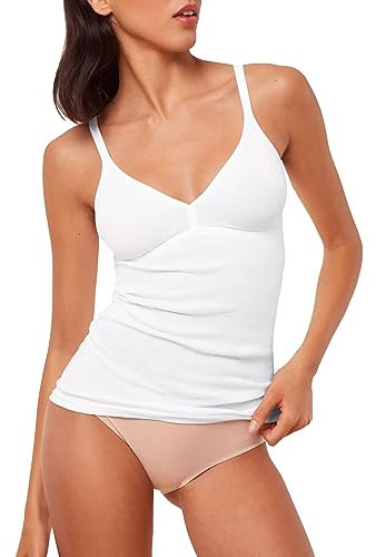 Triumph Damen Katia Basics_01 BV Bra Top, WEISS, 85B