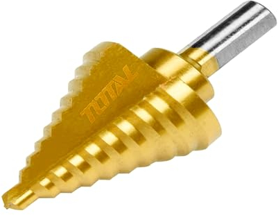 Stufenbohrer 6-35 mm HSS 4341 Industrial, zylindrischer Schaft, Titan-Finish TAC7563501