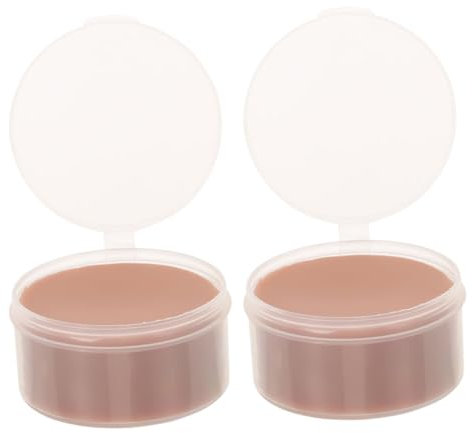 Healvian 2piezas Cera Para Maquillaje De Efectos Especiales Scar Wax Para Halloween y Cosplay Herramienta De Maquillaje Teatral