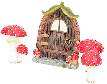 KONTONTY Adorno de Hongo Luminoso de Resina, Diseño Realista y Detalles Delicados para Decorar Habitaciones Utilería Fotográfica