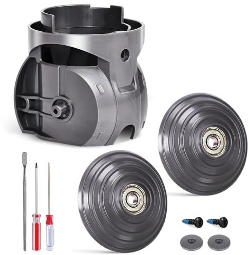 Upgraded Ball Wheel+ High Torque Cleaner Head Connector Compatible with Dyson Outsize/V10/V11/V15/XL Head Cordless Vacuum Replacement Parts 100w Accessories | For Outsize/V10/V11/V15/XL Head Joint Cordless Vacuum Replacement Parts 100w Accessories