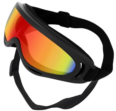 Lunettes de protection anti-buée pour animaux de compagnie avec sangle réglable - Grand œil de chien moyen - Lunettes de protection pour chiens