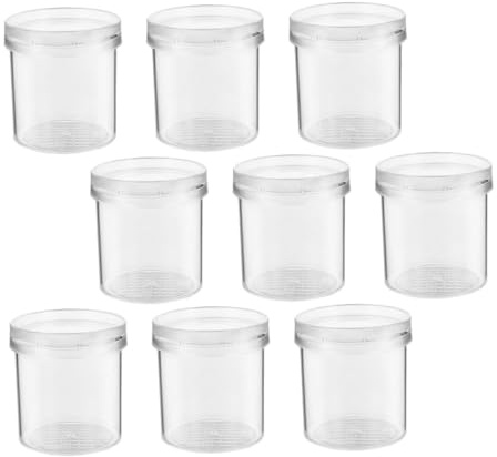 TOBBOMEY 9pcs Household Critter Boxes and Portable Multi-function Containers for Insect Observation and Rearing, Compact Size Suitable for Home and Outdoor Use