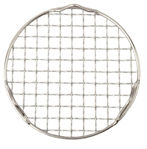 Grille de refroidissement ronde professionnelle en acier inoxydable 201 pour pâtisserie, cuisine et service, facile à nettoyer (15 cm)