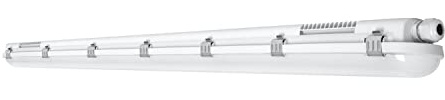 LEDVANCE Feuchtraumleuchte LED: für Decke/Wand, DAMP PROOF VALUE, 25 W, 220…240 V, Ausstrahlungswinkel: 115, Cool White, 4000 K, Gehäusematerial: Polycarbonat (PC), IP65, 1-er-Pack