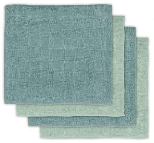 Jollein 435-851-65309 Mulltücher mintgrün 4er Pack 70x70 cm