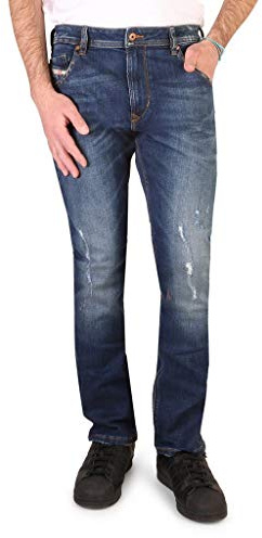 Diesel Krayver RB003 Uomo Jeans Slim Carrot (31W / 32L, Blu)