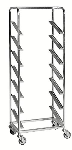 Eurokastenwagen für 7 Boxen 660 x 410 x 1.850 mm, Traglast: 150 kg - verzinkt