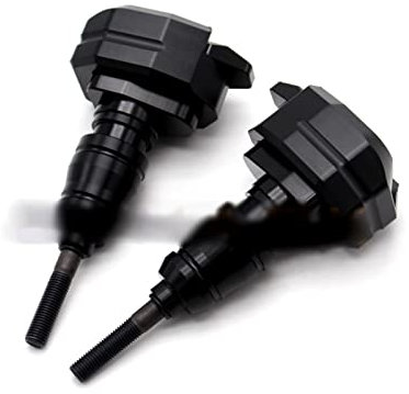 WALKFB Sturzschutz Für Suzuki SV650 SV650 SV 650 1999-2015 2014 2013 2012 2011 Motorrad Fallschutz Sturzpad Verkleidung Stoßfester Schutz (Color : Schwarz)