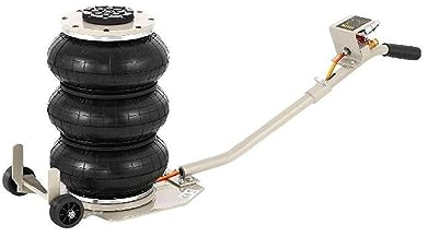 EBAYTV Hydraulische Heber Pneumatischer Wanheber, 3/5 Tonnen, Dreifach-Taschen-Luftheber for Fahrzeug, LKW, SUV, lanr Griff for Heben mit Rädern, Auto-Reparatur-Werkzeug (Color : 0, Size : 3T)
