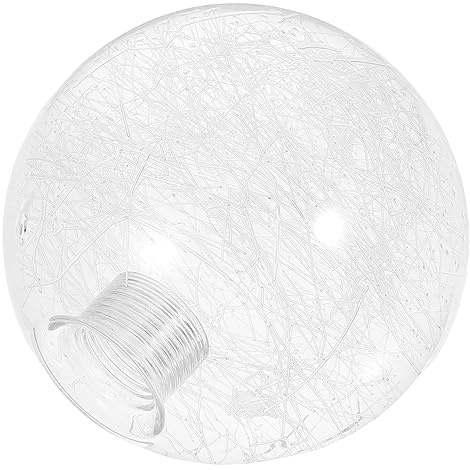 Abat Jour en Verre Rond pour Base G9, Couvercle de Lampe de Rechange | Abat-jour en Verre pour Suspensions Lumineuses, Abat-jour pour Plafonnier, Globe Verre Lampe