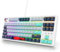SbocKeeb TKL Gaming Keyboard 80 Percent, RGB Mechanical Keyboard American QWERTY, 87 Keys Wired Keyboard Backlight with Linear Red Switch for PC Gamer 87 Hammerhead Shark