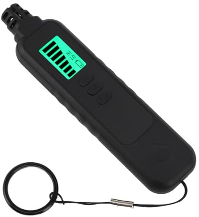 Testeur de Gaz, Détecteur de Gaz de Haute Précision, Alarme Visuelle Sonore, Type de Stylo, Opération Simple, Haute sensibilité pour la Maison et l'hôtel (Black)