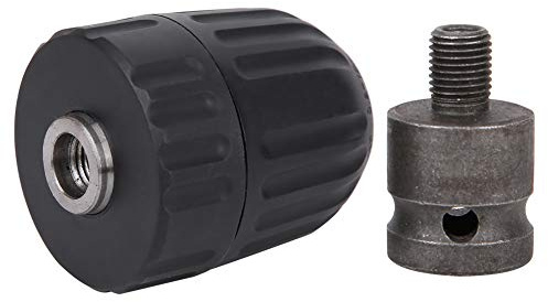 Portabrocas, Portabrocas Eléctrico, Abrazadera Apretada a Mano, Adaptador de Rosca de 0,8-10 Mm 3/8-24UNF, Se Convierte a SDS con Cuerpo Principal Alto, Portabrocas