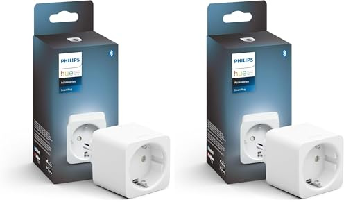 Philips Hue Conector Inteligente, Compatible con Alexa y Google Home (Paquete de 2)